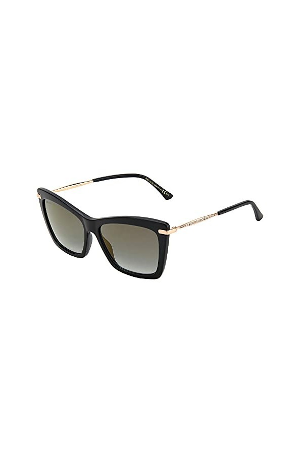 Jimmy Choo Lunettes de Soleil SADY/S Black/Grey Shaded 56/16/145 femme