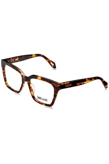 Just Cavalli Vjc002 Lunettes de Soleil, Shiny Brown/Yellow Havana, 52 Femme