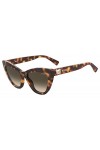 MOSCHINO Lunettes de Soleil MOS122/S Havana/Brown Shaded 54/17/140 femme