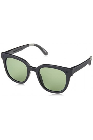 TOMS Lunettes de soleil rondes Juniper Femme, Noir mat, 54-23-148