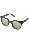 TOMS Lunettes de soleil rondes Juniper Femme, Noir mat, 54-23-148