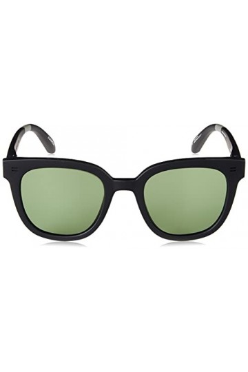 TOMS Lunettes de soleil rondes Juniper Femme, Noir mat, 54-23-148