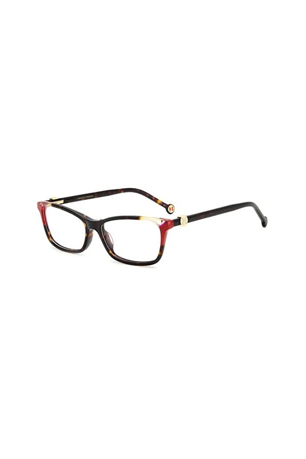 Carolina Herrera Her 0114 Sunglasses, O63/15 Havana Red, 54 Unisex