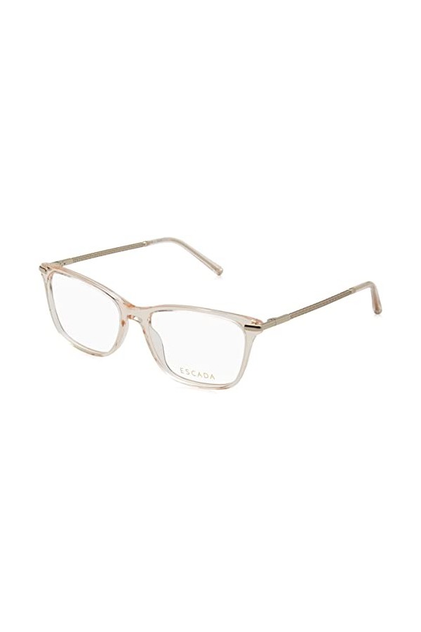 Escada Vesd62 Lunettes de Soleil, Noir Brillant, 54 Femme