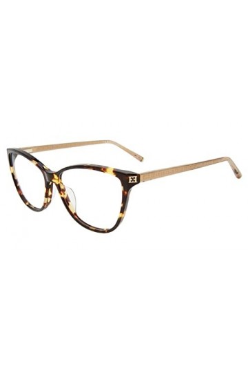 Escada Vesd02 Lunettes de Soleil, Havana foncé Brillant, 55 Femme