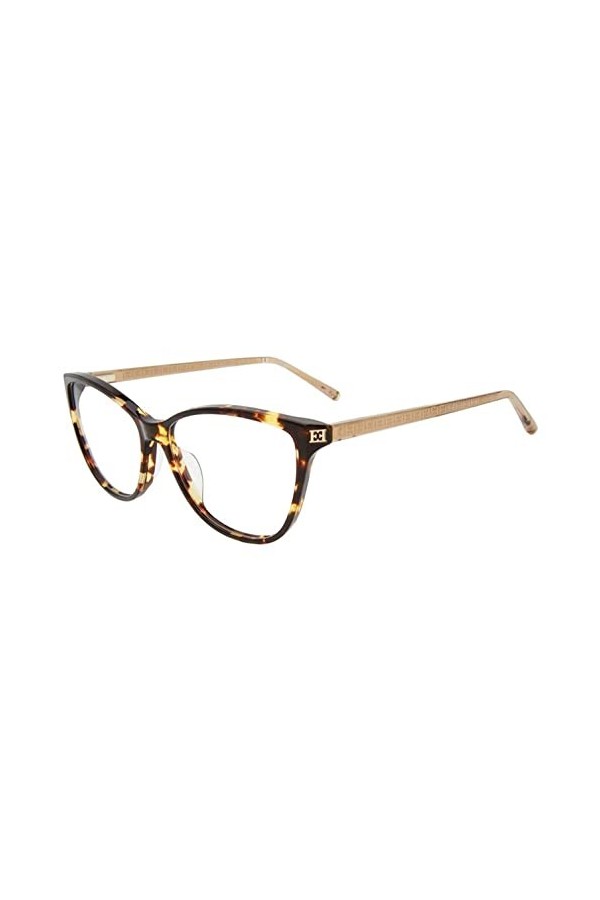 Escada Vesd02 Lunettes de Soleil, Havana foncé Brillant, 55 Femme