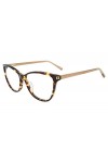Escada Vesd02 Lunettes de Soleil, Havana foncé Brillant, 55 Femme