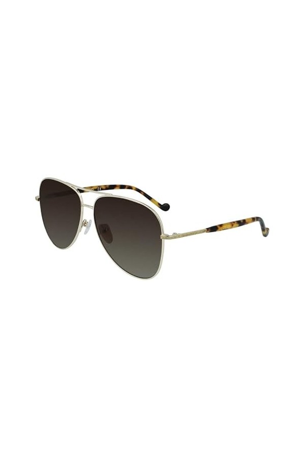 Liu Jo Jeans Lj147s 47506 717 Shiny Gold, Lunettes de Soleil Mixte