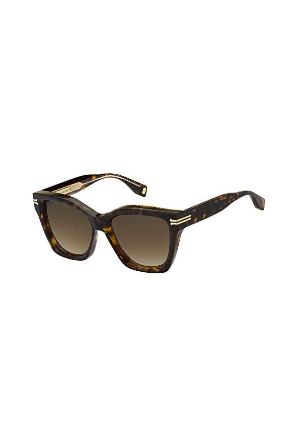 Marc Jacobs MJ 1000/S Lunettes de Soleil, Havana Crystal, 50 Femme