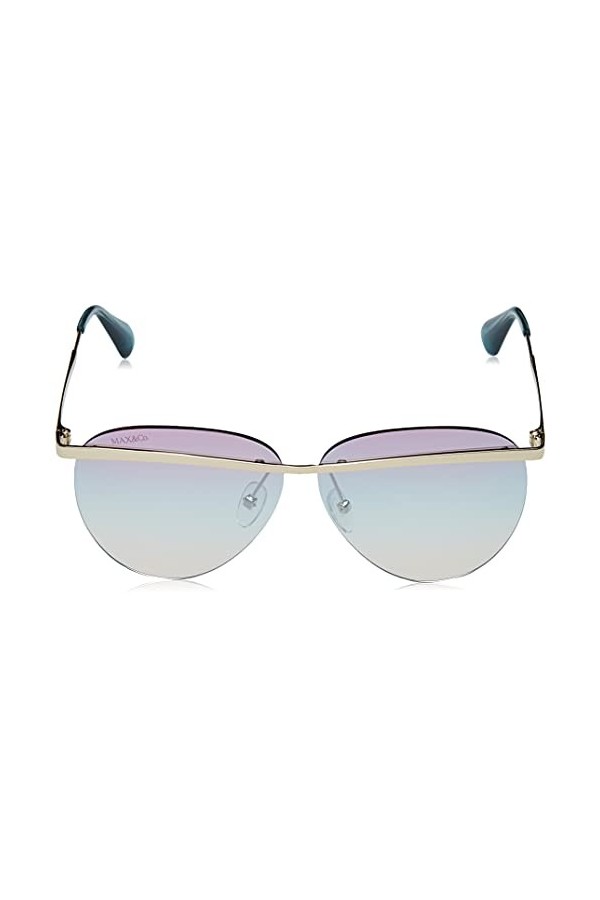 Max MO0017 Lunettes de Soleil, Or, Taille Unique Femme