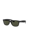 Ray-Ban Unisex-Adultes Nouveau Wayfarer RB 2132 55 622 Noir Lunettes de soleil, Noir