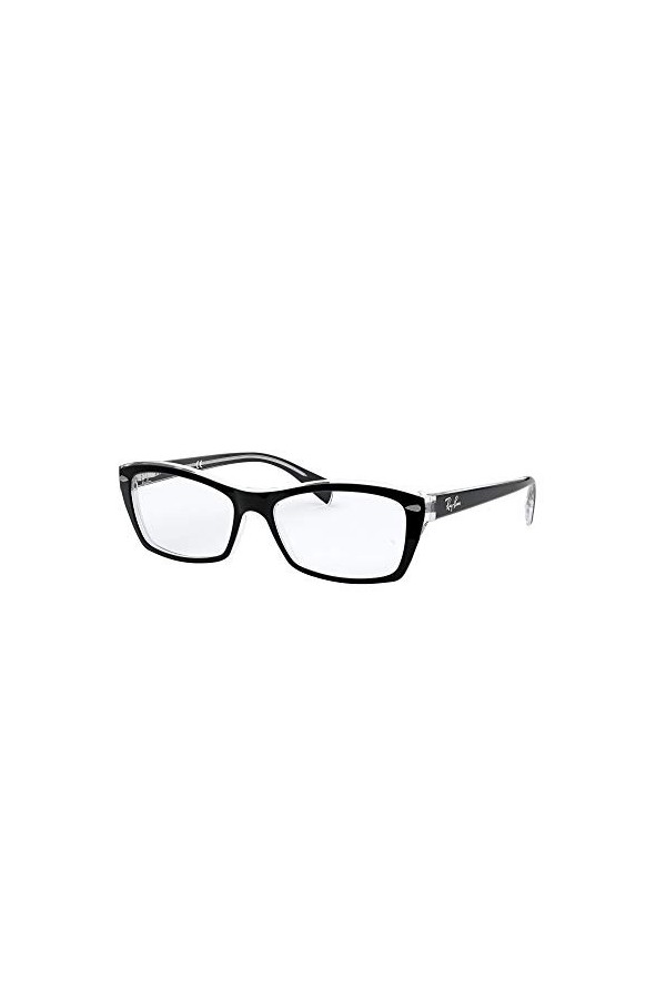 Ray-Ban 0RX 5255 2034 53 Lunettes de Soleil, Noir Black , Femme