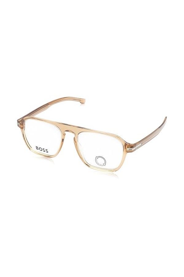 Hugo Boss Boss 1510 Sunglasses, 10A/17 Beige, 52 Unisex