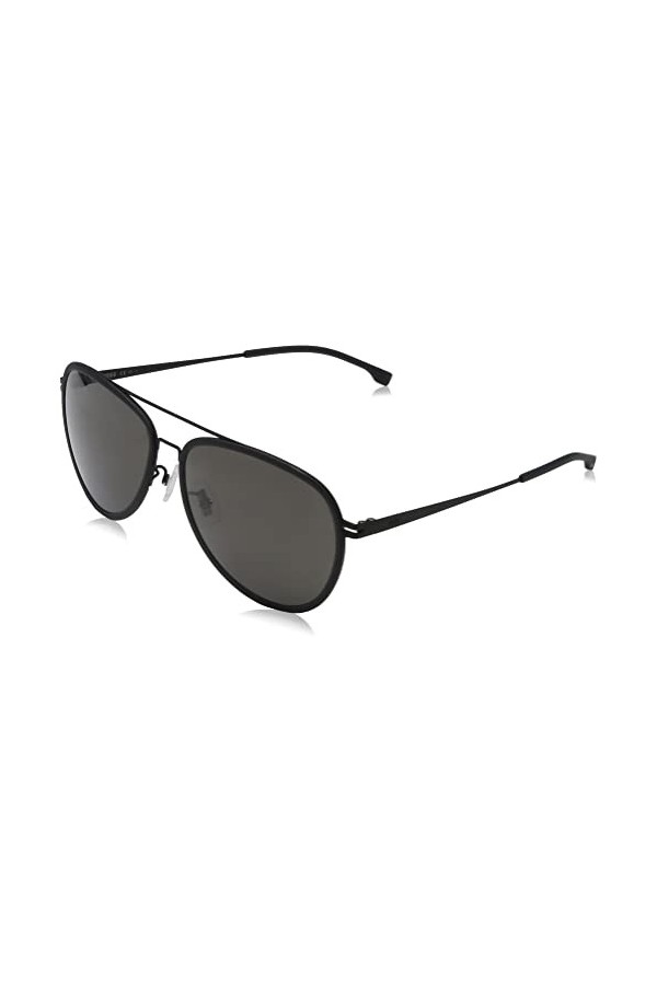 Hugo Boss Boss 1466/f/sk Sunglasses, 003/IR Matt Black, 61 Unisex
