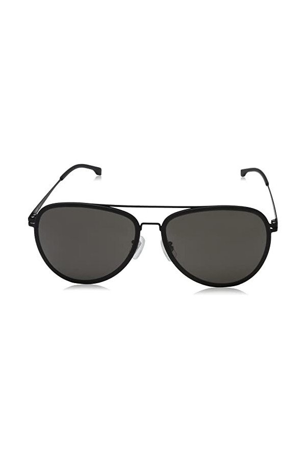 Hugo Boss Boss 1466/f/sk Sunglasses, 003/IR Matt Black, 61 Unisex