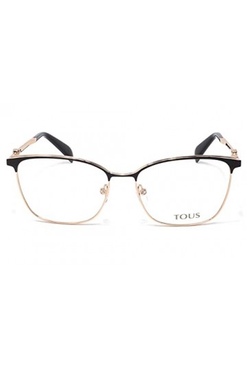 TOUS Vto413 Lunettes de Soleil, SH.Rose Gold W/Black Parts, 54 Femme