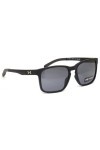 Under Armour UA Assist 2 57/17/140 Mens Sunglasses, 08A/M9 Black Grey, 57 Unisex