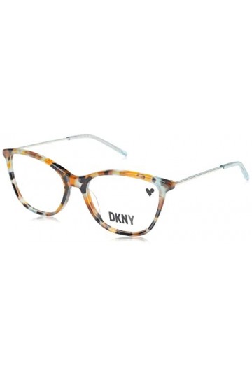 Dkny DK7009 Sunglasses, 229 Amber Aqua Tortoise, 52 Unisex