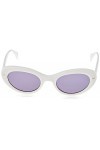 Gigi Studios Giulietta 6654/8 Lunettes de Soleil, Blanc, 51 Femme