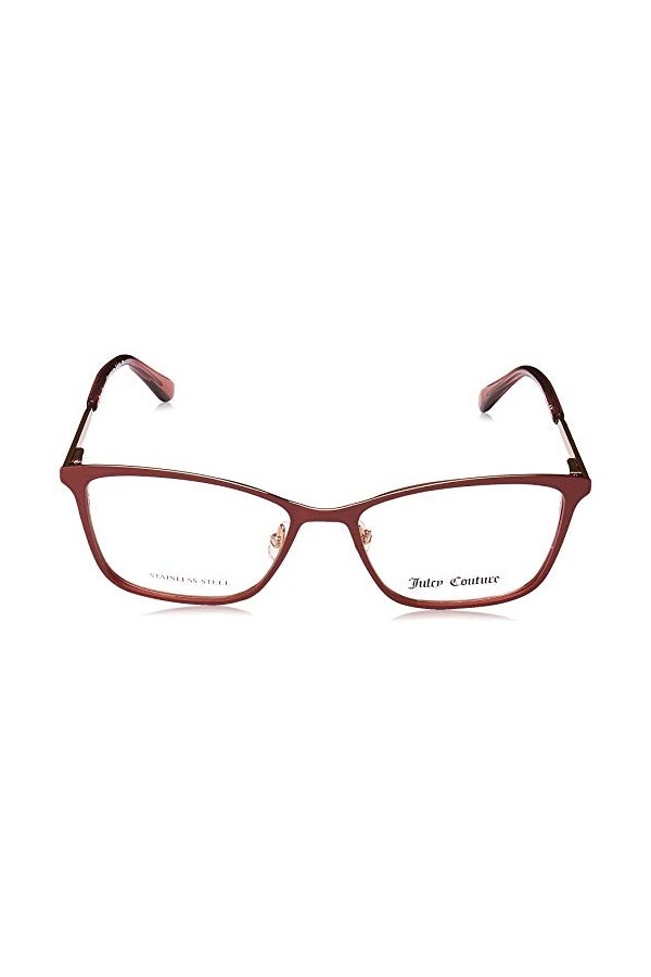 Juicy Couture Ju 190 Sunglasses, 7BL/16 MTT Burgundy, 53 Unisex