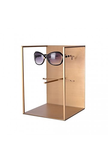 Support de Lunettes Or en acier inoxydable or lunettes de soleil lunettes de soleil porte-lunettes daffichage de lunettes po