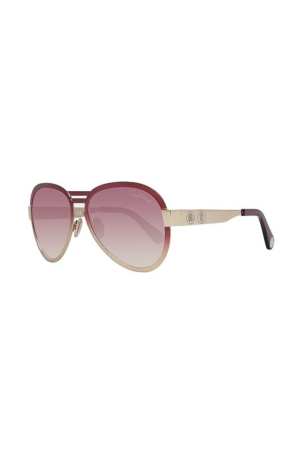 Roberto Cavalli RC1133 71U Lunettes de soleil pour femme Bordeaux 59 mm