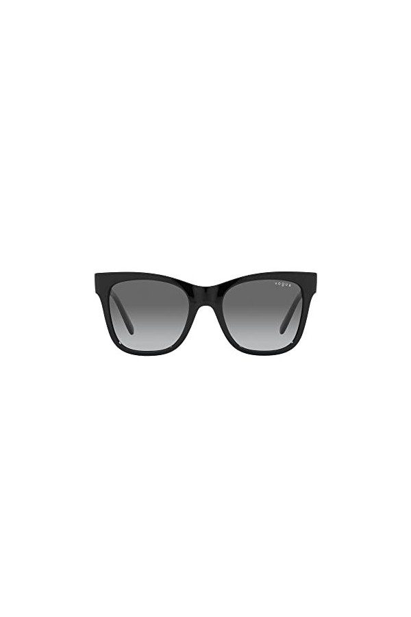 Vogue Femme Lunettes de Soleil, Noir/Gris, Taille Unique