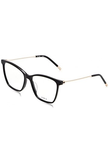 Furla Vfu635 Lunettes de Soleil, Noir Brillant, 54 Femme