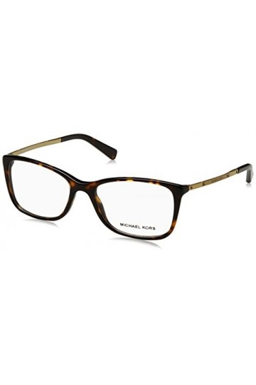 Michael Kors 0MK4016 Lunettes de Soleil, Marron Dark Tortoise , 53 Femme