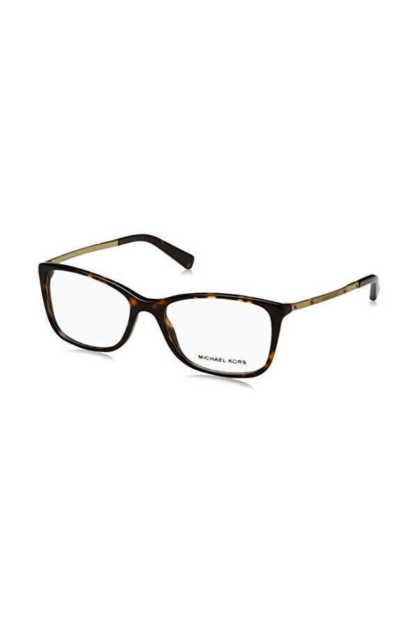 Michael Kors 0MK4016 Lunettes de Soleil, Marron Dark Tortoise , 53 Femme