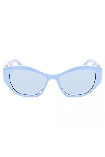KARL LAGERFELD KL6086S Sunglasses, 450 Azure, 54 Unisex