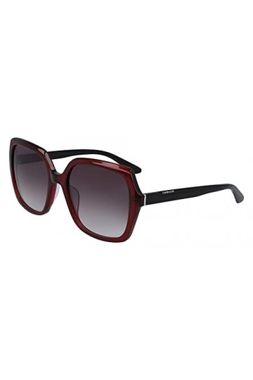 Calvin Klein CK20541S-605 Lunettes de Soleil, 605 Crystal Burgundy, Taille Unique Unisex