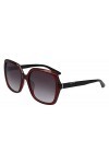 Calvin Klein CK20541S-605 Lunettes de Soleil, 605 Crystal Burgundy, Taille Unique Unisex