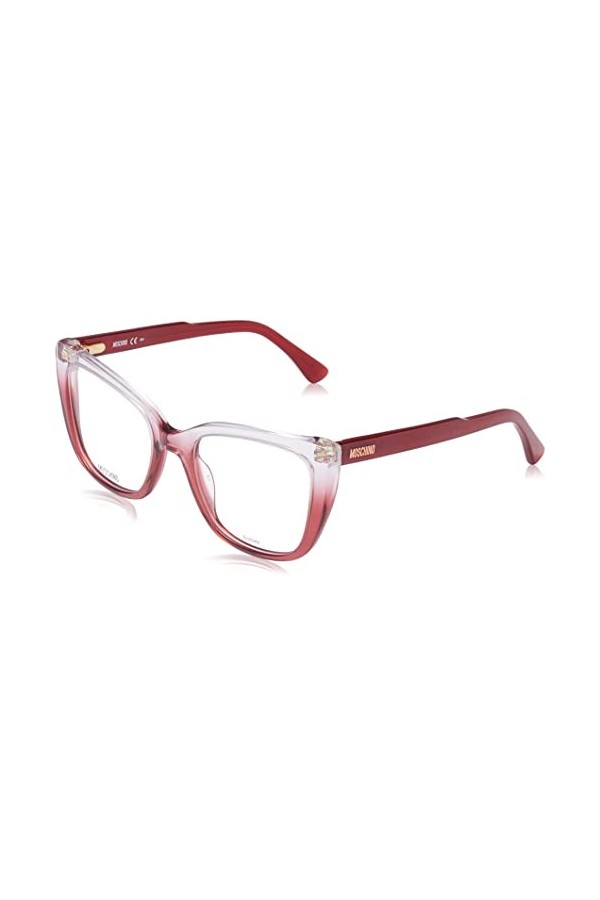Moschino Mos603 Sunglasses, 6XQ/19 Crystal Red, 52 Unisex