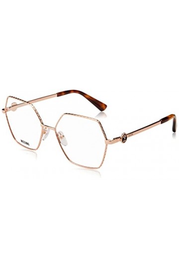 MOSCHINO Mos593 Sunglasses, DDB/16 Gold Copper, 54 Unisex