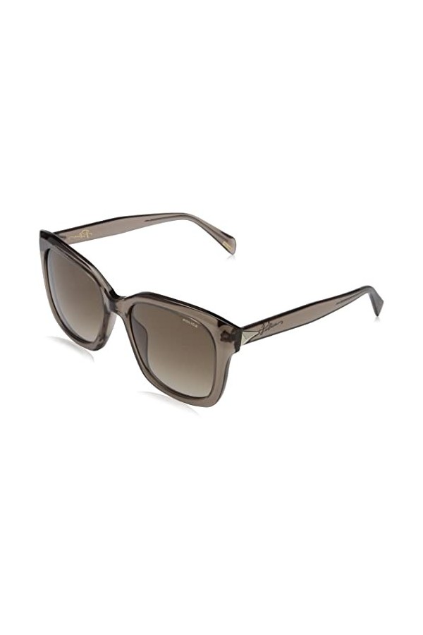 Police SPLD30 Sunglasses, Beige TRASPARENTE LUCIDO, 54 Unisex