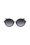 Longchamp Lunettes de soleil LO645S 001 Femme couleur Noir fumé taille 56 mm