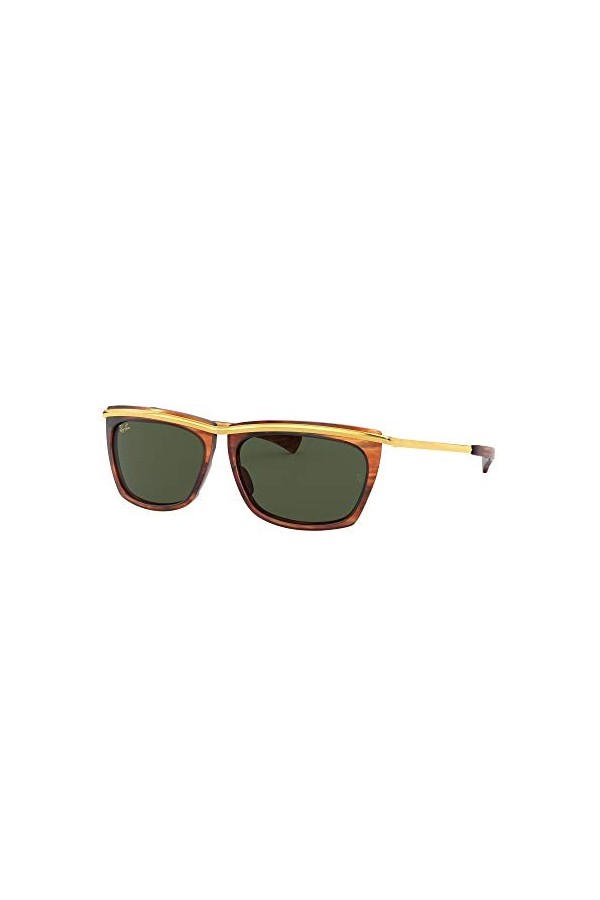 Ray-Ban 0RB2419 Lunettes de Soleil, LA Havane RAYÉE, 56 Mixte Adulte