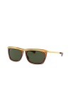 Ray-Ban 0RB2419 Lunettes de Soleil, LA Havane RAYÉE, 56 Mixte Adulte