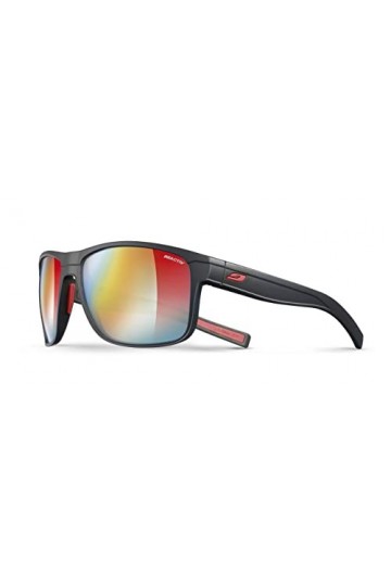 Julbo Lunettes de soleil RENEGADE Adulte Mixte Noir-Rouge Photochromique 1-3