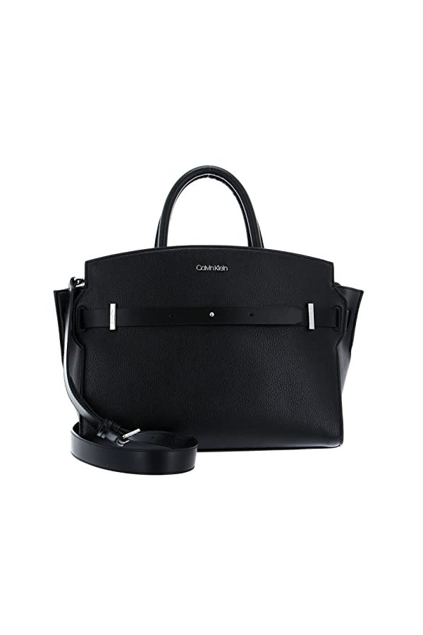 Calvin Klein Sac à main 34 cm, ck noir, Taille unique, Ck Code Tote MD