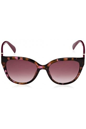 TOUS Stob20 Lunettes de Soleil, Violet/Vert/Marron Shiny Violet/Green/Brown Havana, 54 Femme