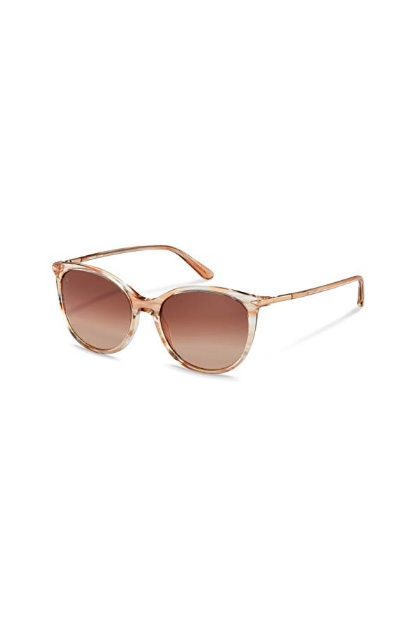 Lunettes de soleil Rodenstock La Classica Sun R3322 femmes , lunettes de soleil légères et rondes en acétate de haute qualit