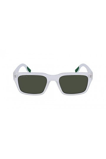 Lacoste L6004S Sunglasses, 970 Matte Crystal, 55 Unisex