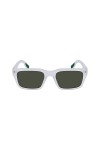 Lacoste L6004S Sunglasses, 970 Matte Crystal, 55 Unisex