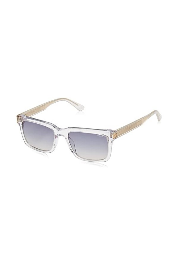 Police SPLF12 Sunglasses, Grigio Cristallo TRASPARENTE, 55 Unisex