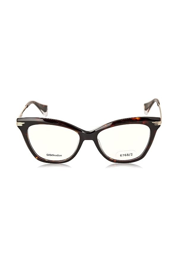 Gigi Studios Federica 6768/2 Lunettes de Soleil, Havana, 51 Femme