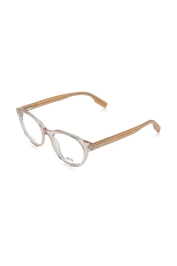 ALEXANDER MCQUEEN MQ0308O Lunettes de Soleil, Nude-Pink, 47 Femme