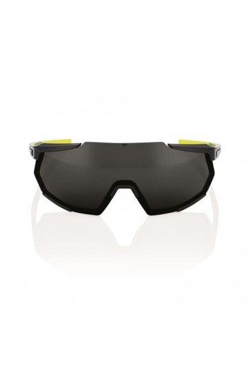 100% GAFAS RACETRAP 3.0 - Gloss Black - Verres Smoke