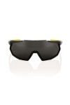 100% GAFAS RACETRAP 3.0 - Gloss Black - Verres Smoke